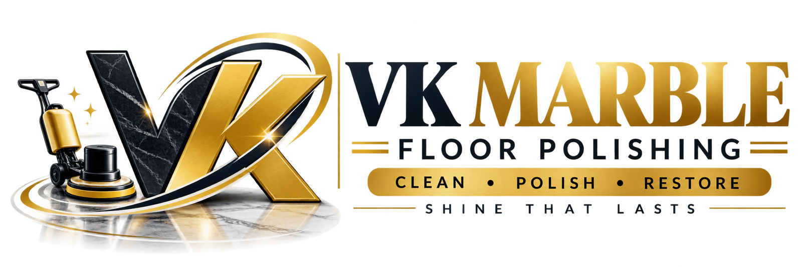 VK Marble Floor Polishing Logo